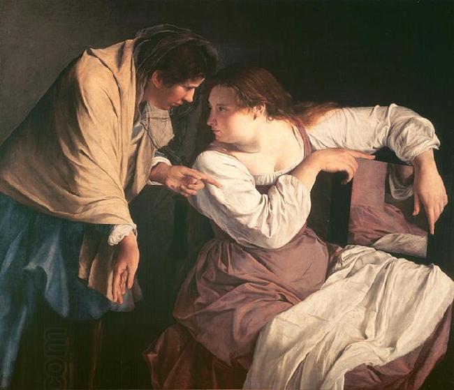 Orazio Gentileschi Martha tadelt ihre Schwester Maria China oil painting art
